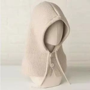 니트 페이크 후드단추 넥워머 겨울워머 방한 패션용품