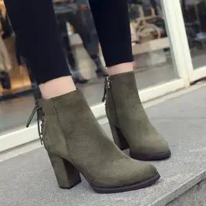 앵글부츠 189508 스웨이드힐부츠