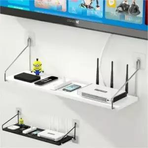 [SBD] 셋톱박스 수납랙 선반 공유기 정리 철제 벽걸이 거치대
