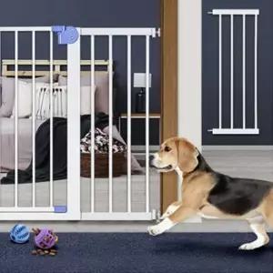 방묘문 펜스 문 펫도어 강아지 확장 고양이 안전 28cm 강아지안전문 방묘문 애견안전문