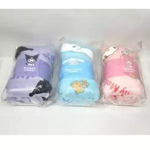 산리오 캐릭터 무릎덮개 실내용 학생용 보온 담요 포근한 극세사