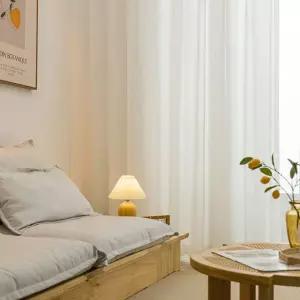 길이조절 차르르커튼 나비주름커튼 쉬폰커튼 기본1(125X235)