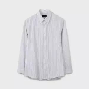 [롯데백화점]리얼지오지아 26SS 2컬러 루즈핏 스트라이프 캐주얼 셔츠 남방 ADG2WC1802