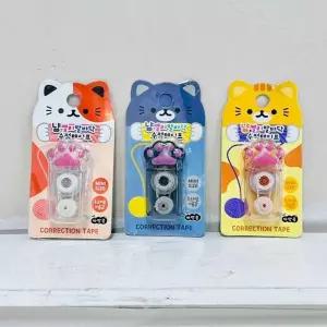 TBZ 냥젤리 발바닥 수정테이프(색상랜덤)1p