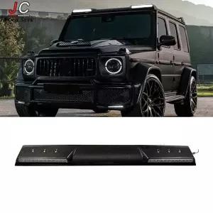 벤츠 W463 G 클래스 G500 G63 AMG G55 08-23 프론트 루프 윙 스포일러