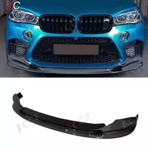 BMW X5M X6M F85 F86 3D 스타일 카본 앞 범퍼 립 디퓨저 스플리터 호환