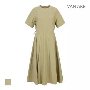 [반에이크] 허리스트링 반팔 원피스_VB45OPU202Z