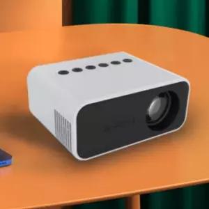 캠핑 미니 빔 프로젝터 여행용 LED 빔