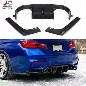 BMW M3 M4 F80 F82 F83 2014-2020 V 스타일 카본 파이버 FRP 리