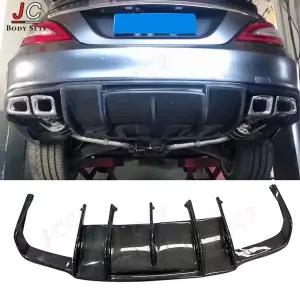 벤츠 CLS W218 CLS350 CLS63 AMG 11-14 카본 리어 범퍼 립 디퓨저