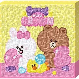 TBZ 라인프렌즈 스위트 (캔버스) 보석십자수 25x25 다이아몬드페인팅