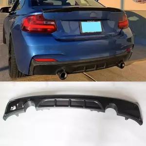 고품질 카본 파이버 리어 립 디퓨저 BMW 2 시리즈 F22 F23 M 스포츠 14-20