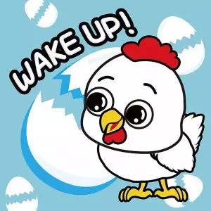 TBZ 굿모닝 삐약이 (캔버스) 보석십자수 25x25 다이아몬드페인팅