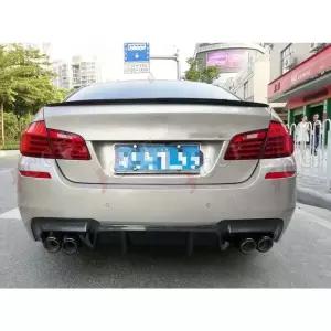 BMW 5 시리즈 F10 M5 12-17 카본 파이버 리어 범퍼 립 디퓨저 호환