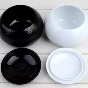 국산 육형제 바둑돌 고급 원형 케이스 바둑 알 통 집중력 암기력 예절 교육 보드 게임 두뇌개발 학교 교실