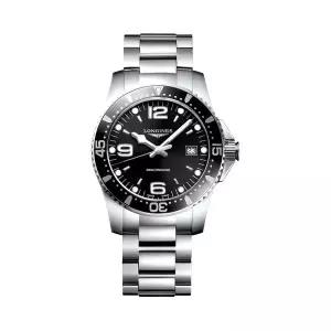 [신세계라이브쇼핑]론진 L3.740.4.56.6 하이드로 콘퀘스트 남성 메탈 시계