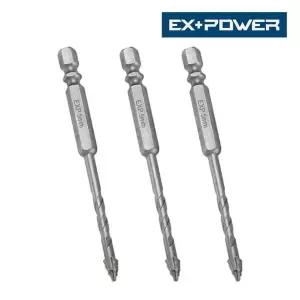 타일기리 철 타일 목재 5.0mm 드릴비트 3pcs