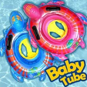 유아 아기 물놀이 안전 보행기 거북이 튜브 수영 보조 용품 사은품 포함