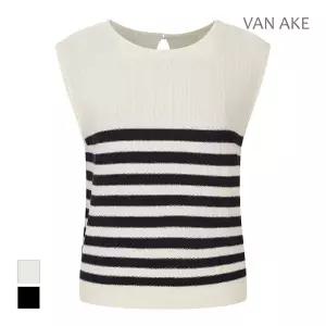 [반에이크] 단가라 민소매 니트_VB46TOM304Z
