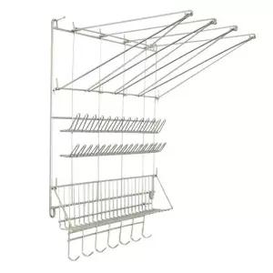 깍지걸이 짤주머니 건조대 베이킹 케이크 노즐 파우치 선반 주방 수납 벽걸이