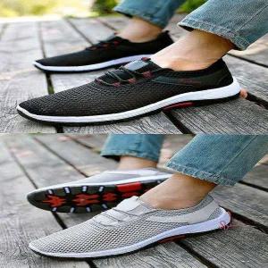 남자 메쉬 여름 운동화 시원한 아쿠아슈즈 통풍 소재tuv964