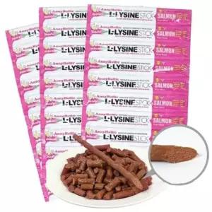 [반려] 스틱 스낵 강아지 30개입 엘라이신 연어 영양 1P 간식