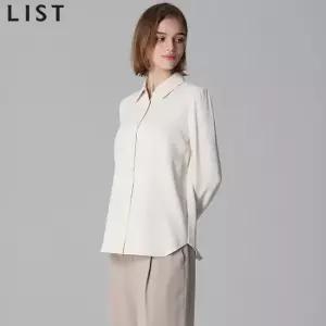 리스트 베이직 레귤러 핏 셔츠