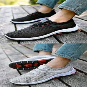 남자 통풍 운동화 메쉬 아쿠아슈즈 소재 시원한 여름rst655