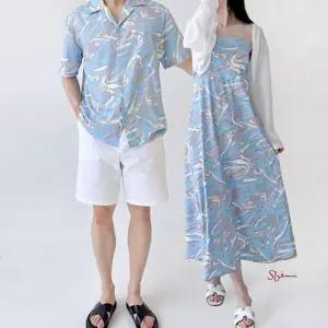 커플룩 호캉스 해변가 휴양지룩 신혼부부 여행동남아lmn819