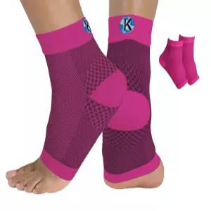 킨쉽 컴포트 브랜드 플란타 근막염 압박 양말 신경병증 및 발뒤꿈치 아치 지지대 혈류 개선 감소 1켤레