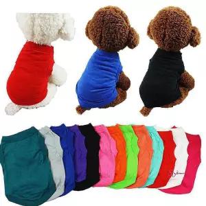 애견옷 나시티 베이직 면 베이직면tuv933