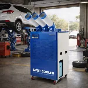 넥스코 3구 산업용 이동식 에어컨 실외기없는 에어컨 공장용 창고 업소용 코끼리