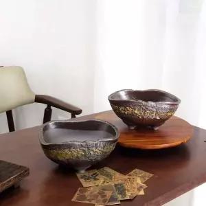 타원형 대형 플랜터 다육식물용 자연 인테리어 화분 27cm 18cm 12cm