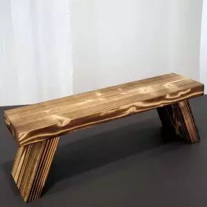 [콩심팥심]중형 원목 받침대 인테리어 화분선반 실내 플랜트스탠드 60cm