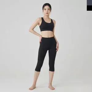 [콩심팥심]WL KAA 9011W 베이직 쫀쫀 7부 레깅스 운동레깅스 요가레깅스