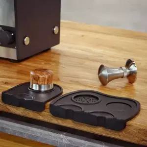 [콩심팥심]잔솔 커피 탬핑 매트 템핑 받침대 댐퍼 탬퍼 탬핑기