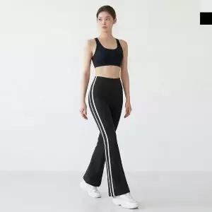 [셀러에이드]WL KAA 9012W 하이웨스트 라인 부츠컷 레깅스 트레이닝팬츠 여자운동복