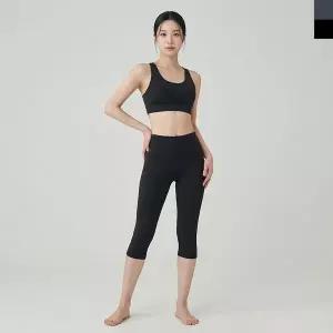 [셀러에이드]WL KAA 9011W 베이직 쫀쫀 7부 레깅스 운동레깅스 요가레깅스