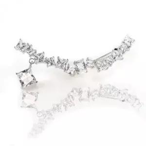 브로치 데일리 반달 가을핀 여자브로치