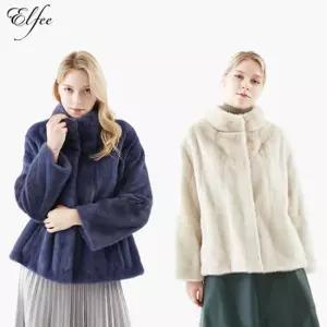 [롯데백화점]진도모피 유색 밍크 휘메일 자켓(E6W3EJ01_)