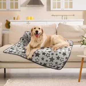 노블자 방수 개 고양이 담요 세트 소파 실내 수면 가구 보호기 실외 자동차용 3PCS 따뜻하고 부드러운