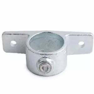 파이프 고정 클램프 다용도 원형 조인트 실버 아시바