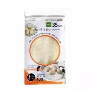 [콩심팥심]찜용 실리콘 시트 사각 만두 찜기용 푸드매쉬 찜시트 요리기구