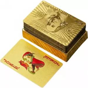 방수 플레잉 카드 - 포커 블랙잭 등을 위한 프리미엄 플라스틱 플레잉 카드! 우아한 디자인의 내구성 있는