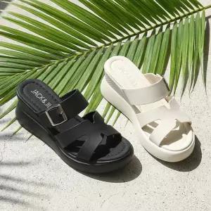 [잭앤질]잭앤질 가볍고 편한 키높이 통굽샌들(JB6166S)