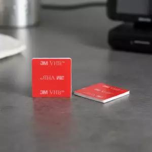 VHB 사각 양면테이프 2P 차량용 블랙박스 하이패스 접착제 3M 블랙 34mm