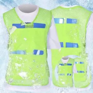 쿨 형광 조끼 등산조끼 아이스조끼 아이스