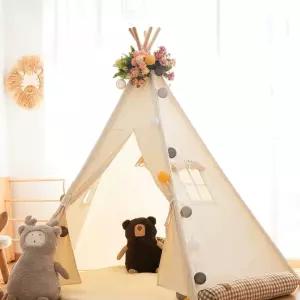 실내 인디언 텐트 하우스 캠핑 키즈 놀이텐트 공주의집 놀이방