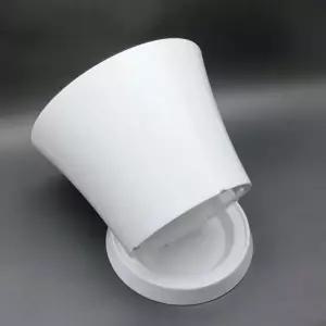 화분 나팔형 플라스틱 25x18cm 대형 원예 화분