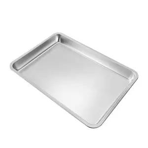 스테인리스 베이킹 트레이 계란용 얕은 접시 접이식 롤빵
